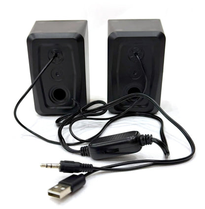 FT-169 MINI 2.0 USB Desktop Speaker Dual Speaker RGB Lighting Multimedia Computer Speaker