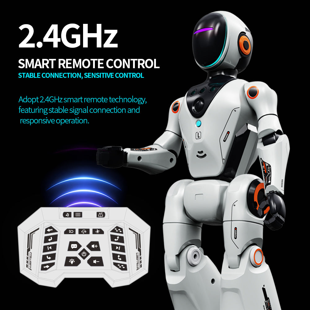 BG1549 Space Metaverse Warrior Robot Voice Dialogue Recording Programming 2.4G Remote Approx 60min Runtime