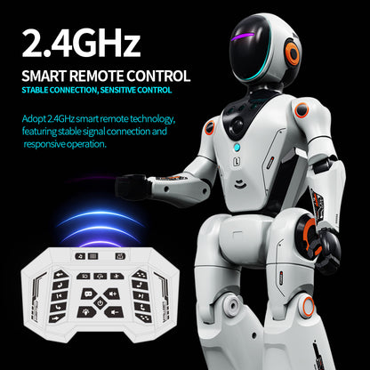 BG1549 Space Metaverse Warrior Robot Voice Dialogue Recording Programming 2.4G Remote Approx 60min Runtime