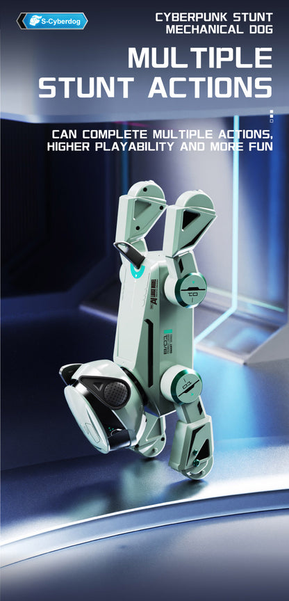 BG1546A AI Large Model Stunt Robot Dog Voice Interaction Programmable Handstand Backflip Push-ups Age 6+