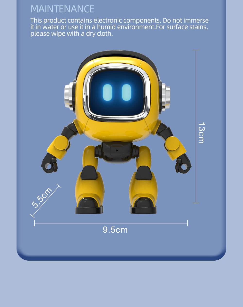 AI04 DOBI Intelligent Dialogue Robot Large Model Voice Interaction Science Education Learning Support Kids Companion Home Decor Interactive Toy