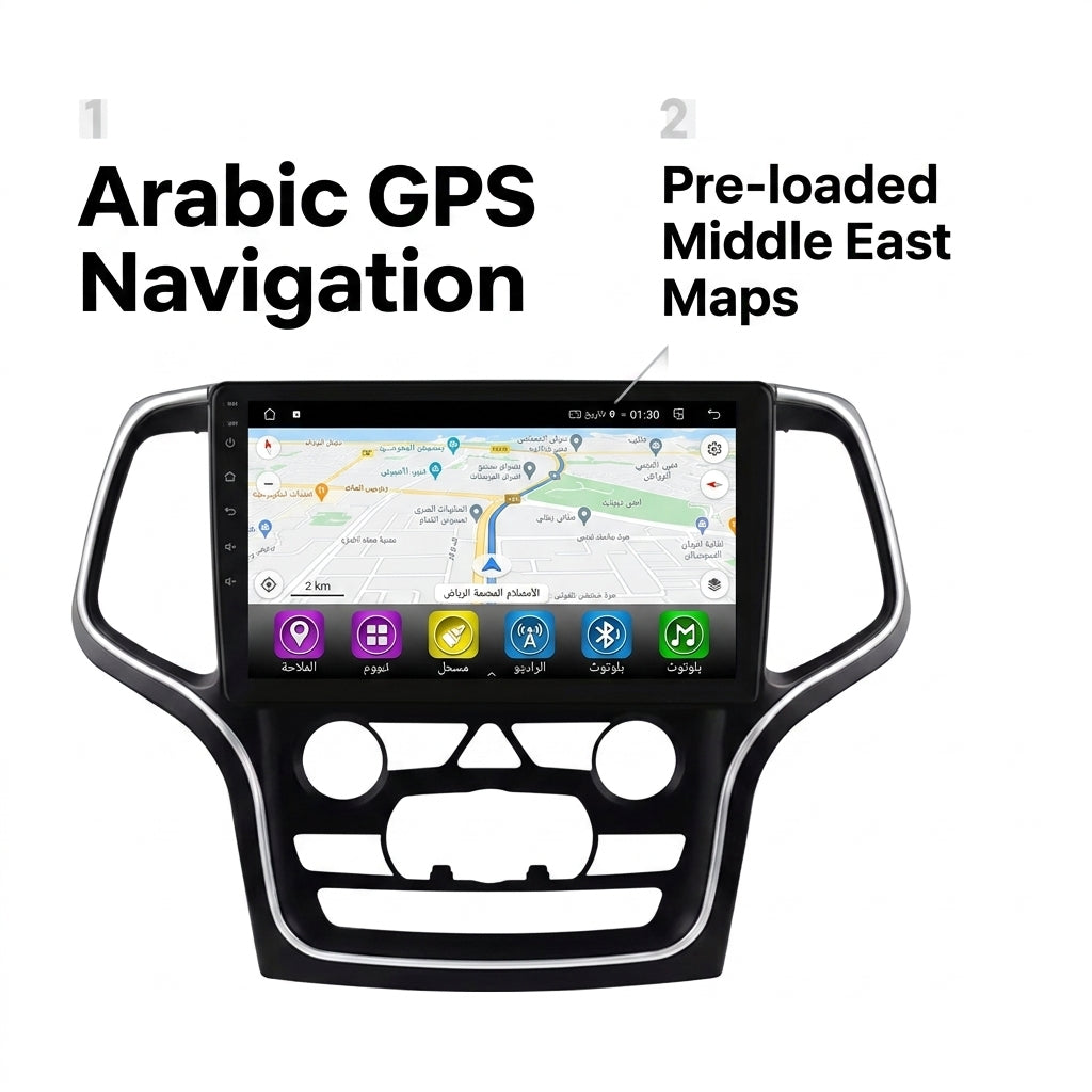 Android 15 Carplay 10 بوصة راديو سيارة لتويوتا لاند كروزر برادو 150 2014 - 2017 نظام ملاحة GPS مشغل وسائط متعددة ستريو DSP RDS WIFI