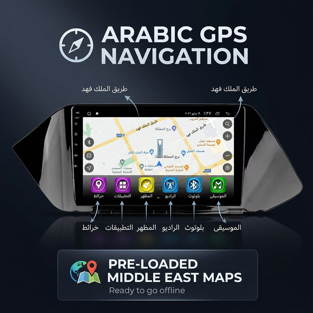 Android 15 Carplay 10 بوصة راديو سيارة لتويوتا لاند كروزر برادو 150 2014 - 2017 نظام ملاحة GPS مشغل وسائط متعددة ستريو DSP RDS WIFI