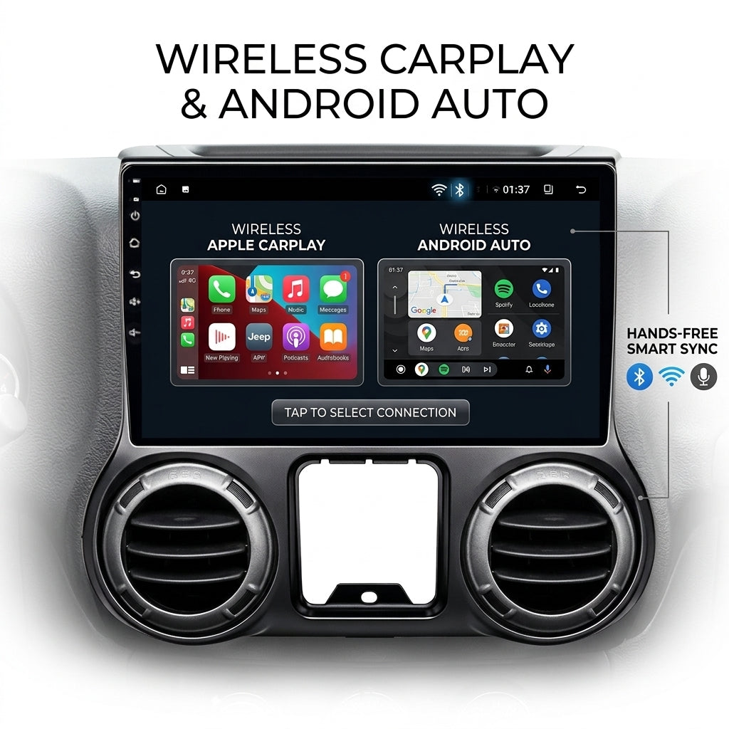 Android 15 Carplay 10 بوصة راديو سيارة لتويوتا لاند كروزر برادو 150 2014 - 2017 نظام ملاحة GPS مشغل وسائط متعددة ستريو DSP RDS WIFI