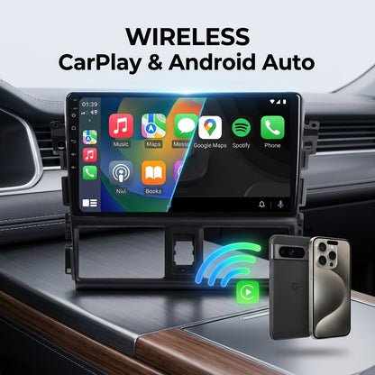 Android Car Navigation System for Toyota Vios 2014-2016 with Touch Screen, GPS, Bluetooth, WiFi, Apple CarPlay, Android Auto, Rear Camera Support, Smart Multimedia Player