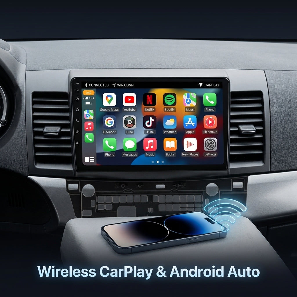 Android 15 Carplay 10 بوصة راديو سيارة لتويوتا لاند كروزر برادو 150 2014 - 2017 نظام ملاحة GPS مشغل وسائط متعددة ستريو DSP RDS WIFI