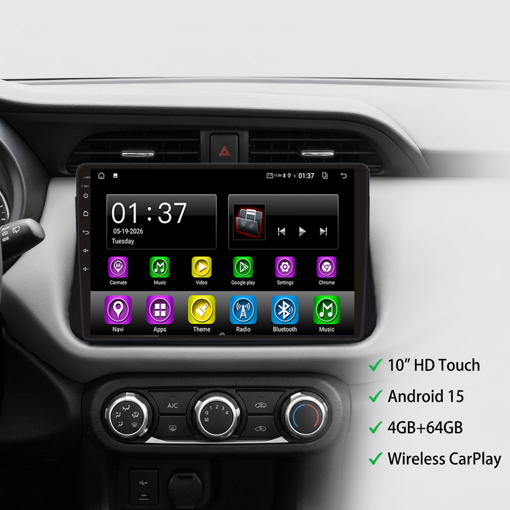 Android 15 Carplay 10 بوصة راديو سيارة لتويوتا لاند كروزر برادو 150 2014 - 2017 نظام ملاحة GPS مشغل وسائط متعددة ستريو DSP RDS WIFI