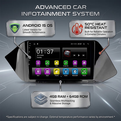 Android 15 Carplay 10 بوصة راديو سيارة لتويوتا لاند كروزر برادو 150 2014 - 2017 نظام ملاحة GPS مشغل وسائط متعددة ستريو DSP RDS WIFI