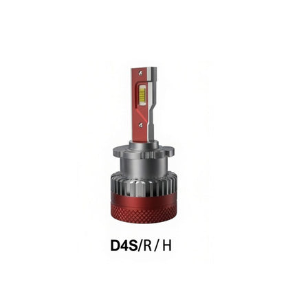 Y5D-D1-6500K D Series LED Car Headlight 6500K White Light 55W High Brightness Bulb Aviation Aluminum Cooling Design Long Lifespan