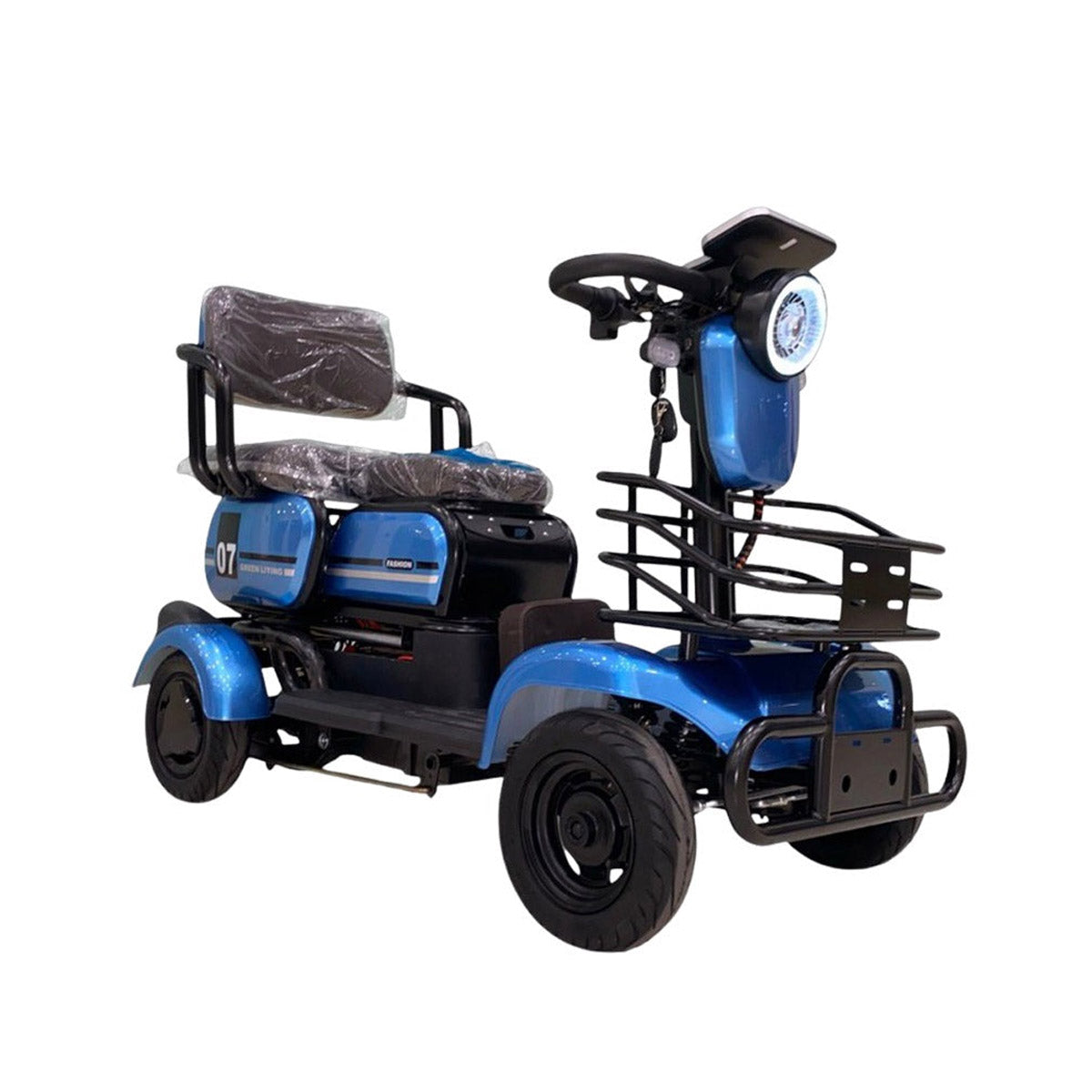 V1A Electric Quadrabike Scooter, Max Speed 25km/h, 30km Range, 600W Motor