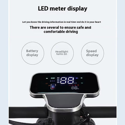 V1A Electric Quadrabike Scooter, Max Speed 25km/h, 30km Range, 600W Motor