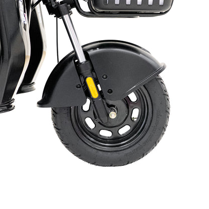 X2C 3-Wheel Electric Scooter, Max Speed 25km/h, 40km Range, 500W Motor