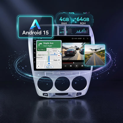 Premium Android Smart Car Multimedia System for Honda City 2008-2014 HD Touch Screen Navigation  Wireless CarPlay Android Auto  GPS 4K Entertainment