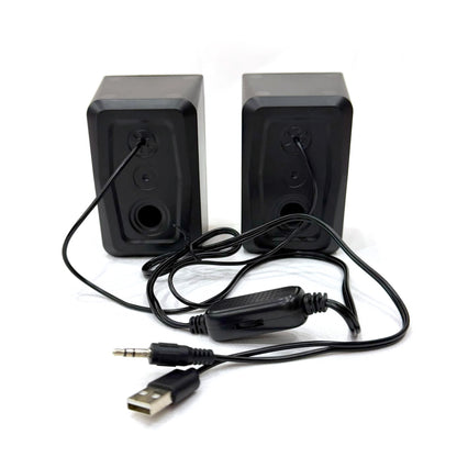 N-19 MINI 2.0 USB Desktop Speaker Dual Speaker RGB Lighting Multimedia Computer Speaker
