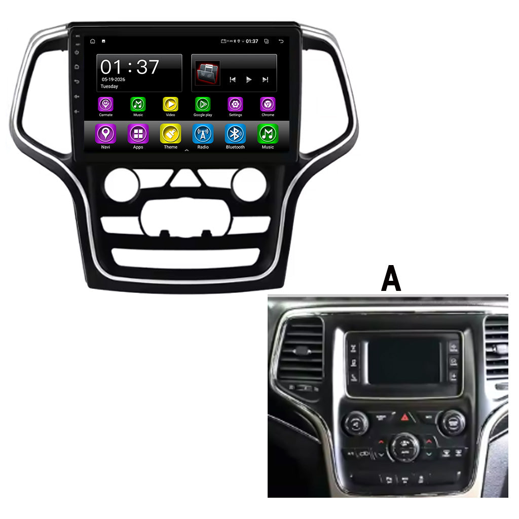 Android 15 Carplay 10 بوصة راديو سيارة لتويوتا لاند كروزر برادو 150 2014 - 2017 نظام ملاحة GPS مشغل وسائط متعددة ستريو DSP RDS WIFI