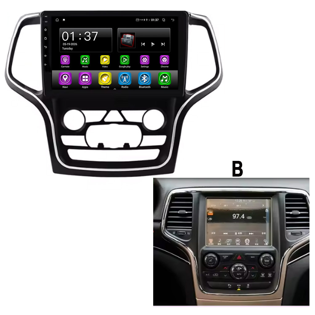 Android 15 Carplay 10 بوصة راديو سيارة لتويوتا لاند كروزر برادو 150 2014 - 2017 نظام ملاحة GPS مشغل وسائط متعددة ستريو DSP RDS WIFI