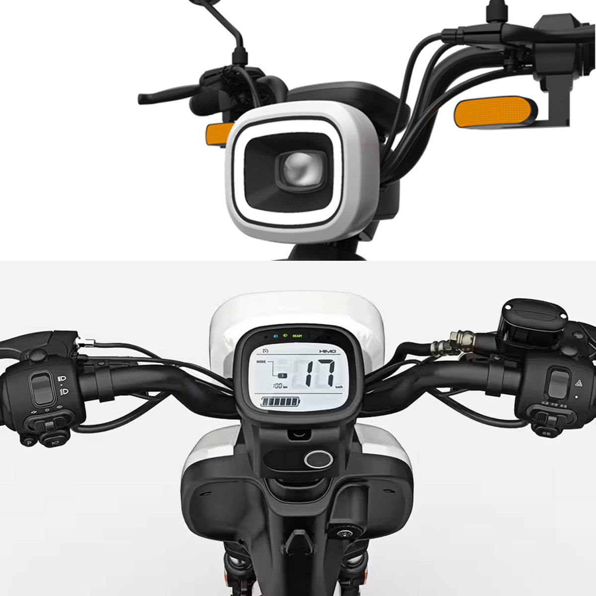 T1 Electric Bicycle 350W Brushless Motor 48V14Ah Lithium Battery City Commuter E Bike Long Range Smart Riding