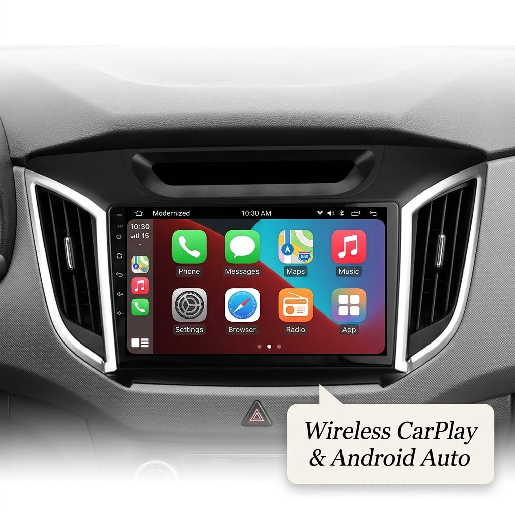 Android 15 Carplay 10 بوصة راديو سيارة لتويوتا لاند كروزر برادو 150 2014 - 2017 نظام ملاحة GPS مشغل وسائط متعددة ستريو DSP RDS WIFI