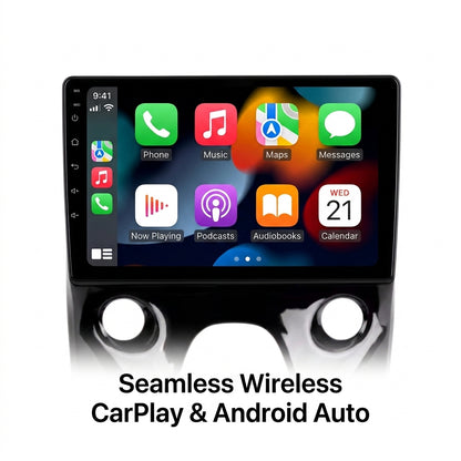 10 inch Android Car Navigation System for Toyota Aygo Peugeot 108 Citroen C1 2014 - 2021 with Touch Screen, GPS, Bluetooth, WiFi, Apple CarPlay, Android Auto, Rear Camera Support, Smart Multimedia Player