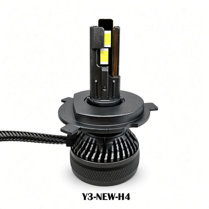Y3 NEW Car LED Headlight Bulb 50-65W 9-32V 6500K Cool White H1/H7/H11/9005/H4