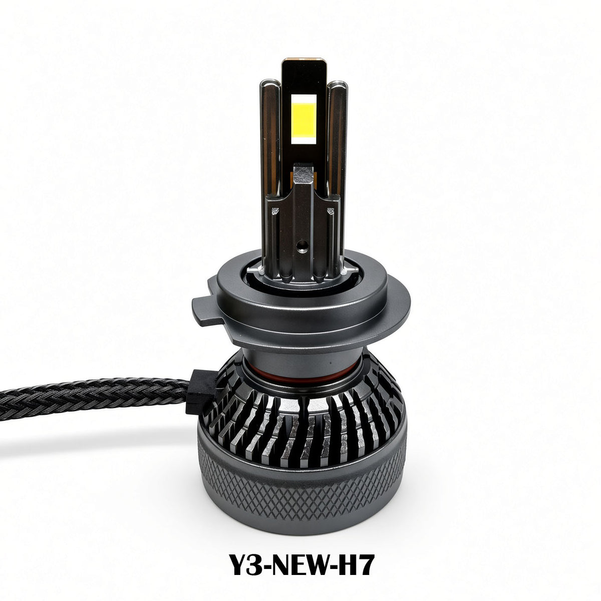 Y3 NEW Car LED Headlight Bulb 50-65W 9-32V 6500K Cool White H1/H7/H11/9005/H4