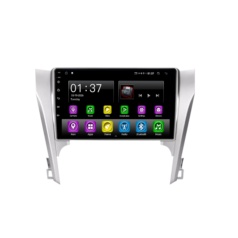 Smart Android Car Stereo System for Toyota Camry 2012-2014 with GPS Navigation, Bluetooth 5.0, Dual WiFi, Wireless CarPlay, Android Auto, 4K Video, Rear Camera Support