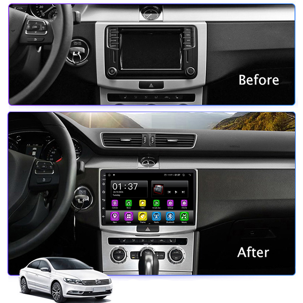Android 15 Carplay 10 بوصة راديو سيارة لتويوتا لاند كروزر برادو 150 2014 - 2017 نظام ملاحة GPS مشغل وسائط متعددة ستريو DSP RDS WIFI