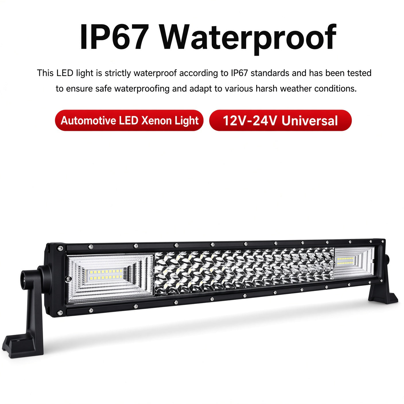 R1-405W Off-Road LED Light Bar 31.5 Inch 180W 9-30V 6500K White IP67 Philips 3030