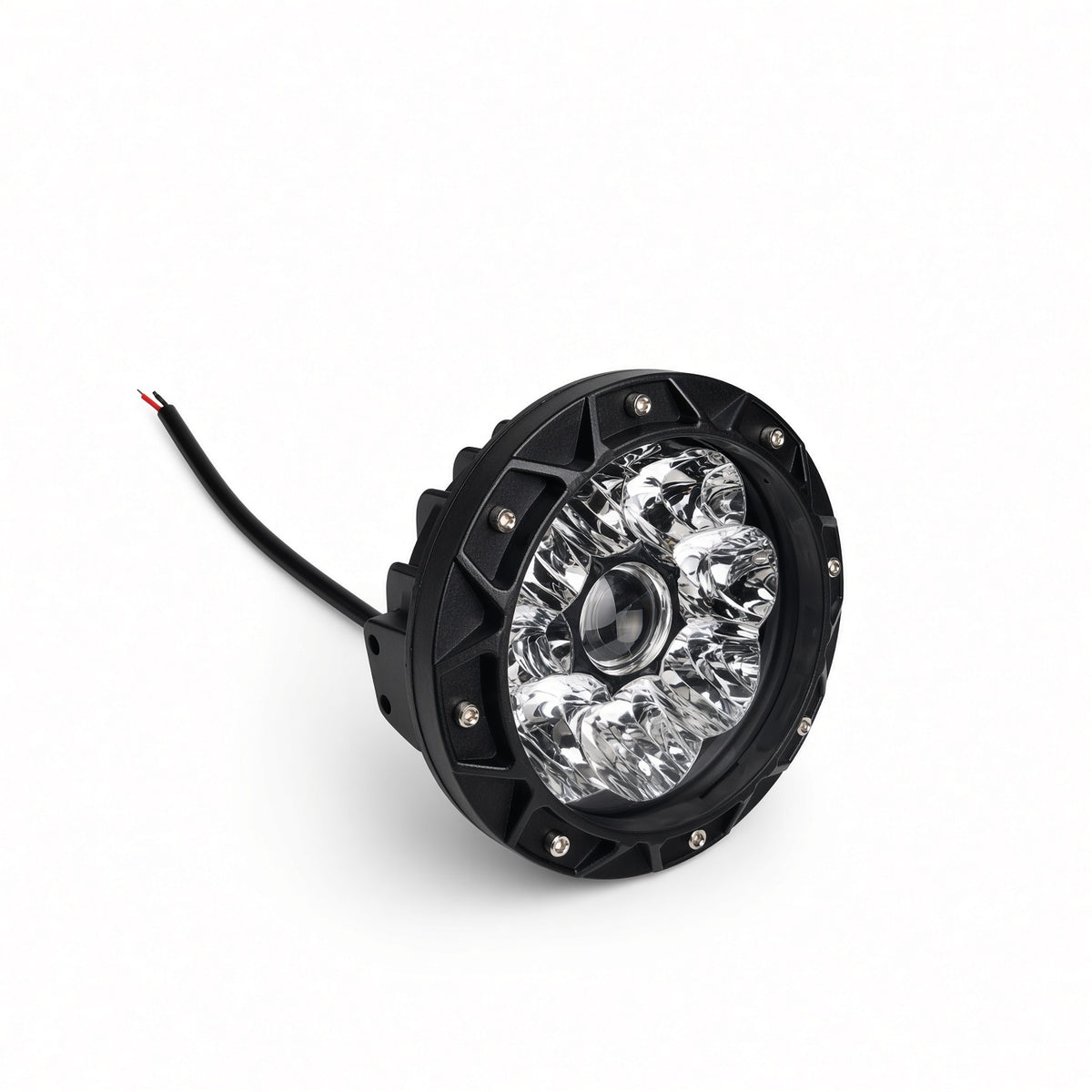 C7-R''SD-B-W 7 Inch Off-Road LED Light 120W 9-30V 6500K Cool White Cree 3535 Pair