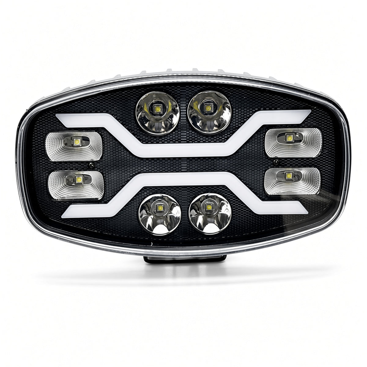 W176 9 Inch Truck LED Light 45-75W 9-30V 3000K-6500K Cree 3535 Aviation Aluminum