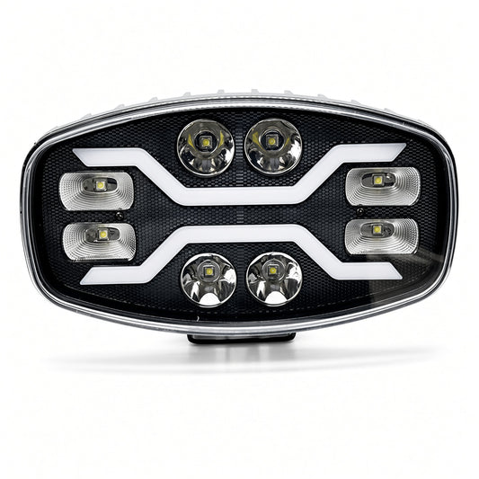 W176 9 Inch Truck LED Light 45-75W 9-30V 3000K-6500K Cree 3535 Aviation Aluminum