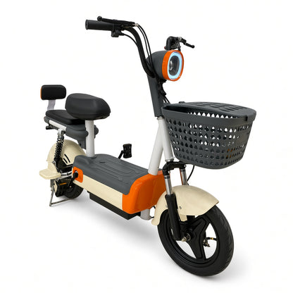W9 Electric Scooter 350W Brushless Motor 48V 12Ah Lead-Acid/Lithium Optional 25-35km/h 25-60km Range