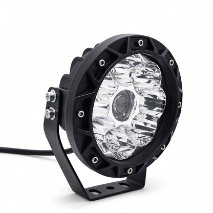 C5-R''SD-B-W 5 Inch Off-Road LED Light 90W 9-30V 6500K Cool White Cree 3535 Pair
