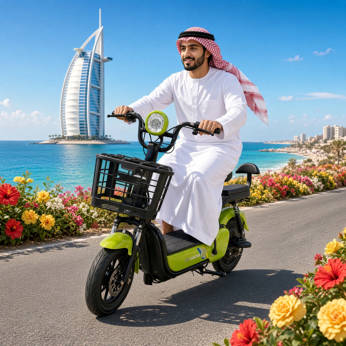 W2 14 Inch Electric Bicycle, Max Speed 25km/h, 350W, 48V Battery
