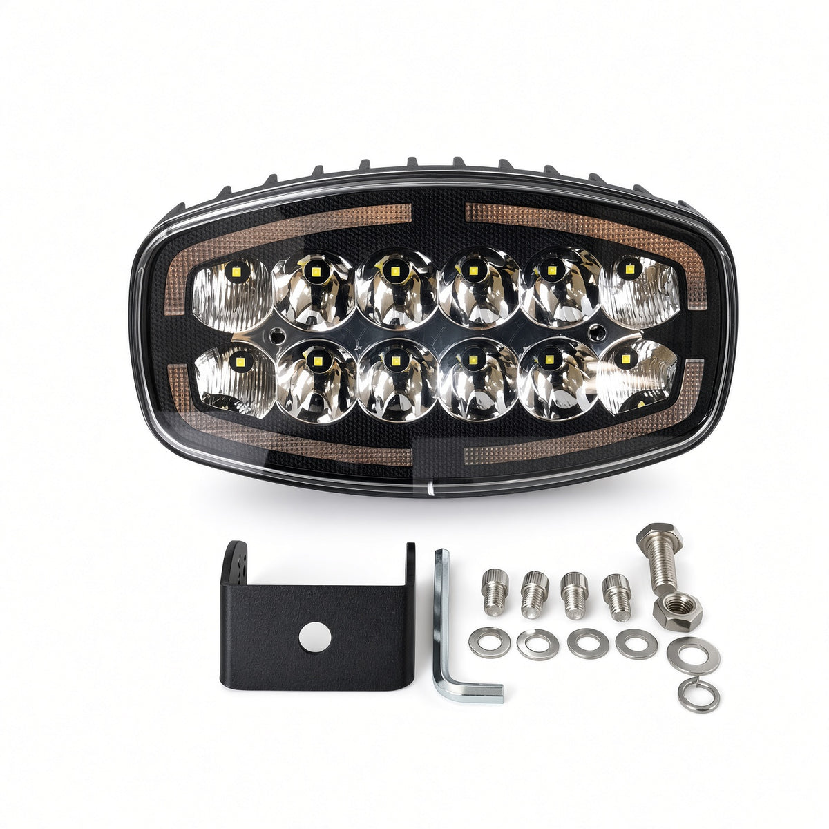 W175 9 Inch Truck LED Light 45-75W 9-30V 3000K-6500K Cree 3535 Aviation Aluminum