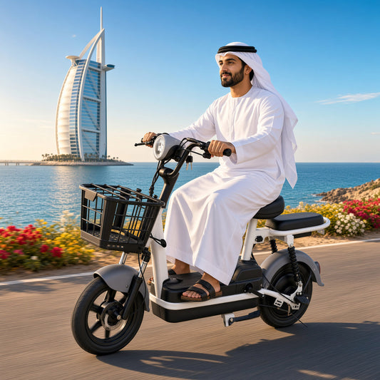 W4 14 Inch Electric Bicycle, Max Speed 25km/h, 350W, 48V Battery