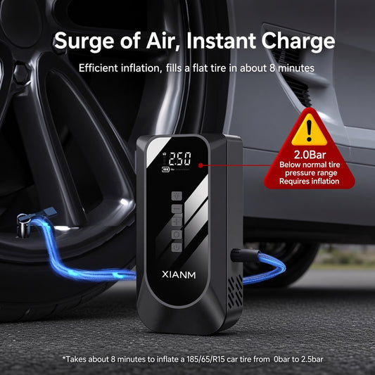 JUMP STARTER 961-6000MA Car Jump Starter and Inflator 23L/min Built-in Air Hose