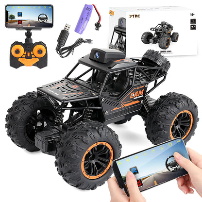 YT6602 Remote Control WIFI Camera Climbing Car 2.4G HD Camera APP Video Transmission Gesture Photo Off-Road Tires Kids Interactive Toy