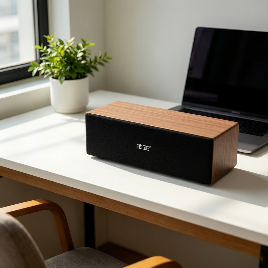 NONTAUS M108 Desktop Bluetooth Speaker USB Powered Dual Speaker Portable Audio System Digital Display