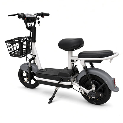 W4 14 Inch Electric Bicycle, Max Speed 25km/h, 350W, 48V Battery