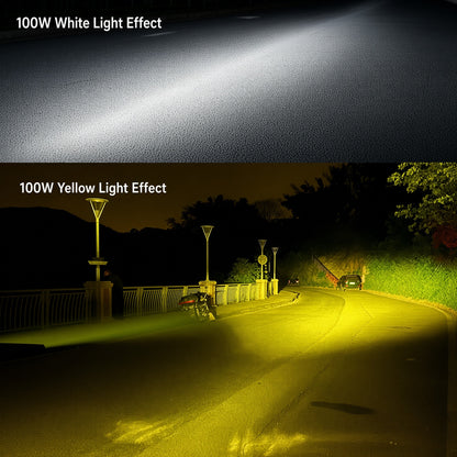 N1-160W-WY Off-Road LED Light Bar 31.5 Inch 160W 9-30V White Amber Dual Color Sanan 3570