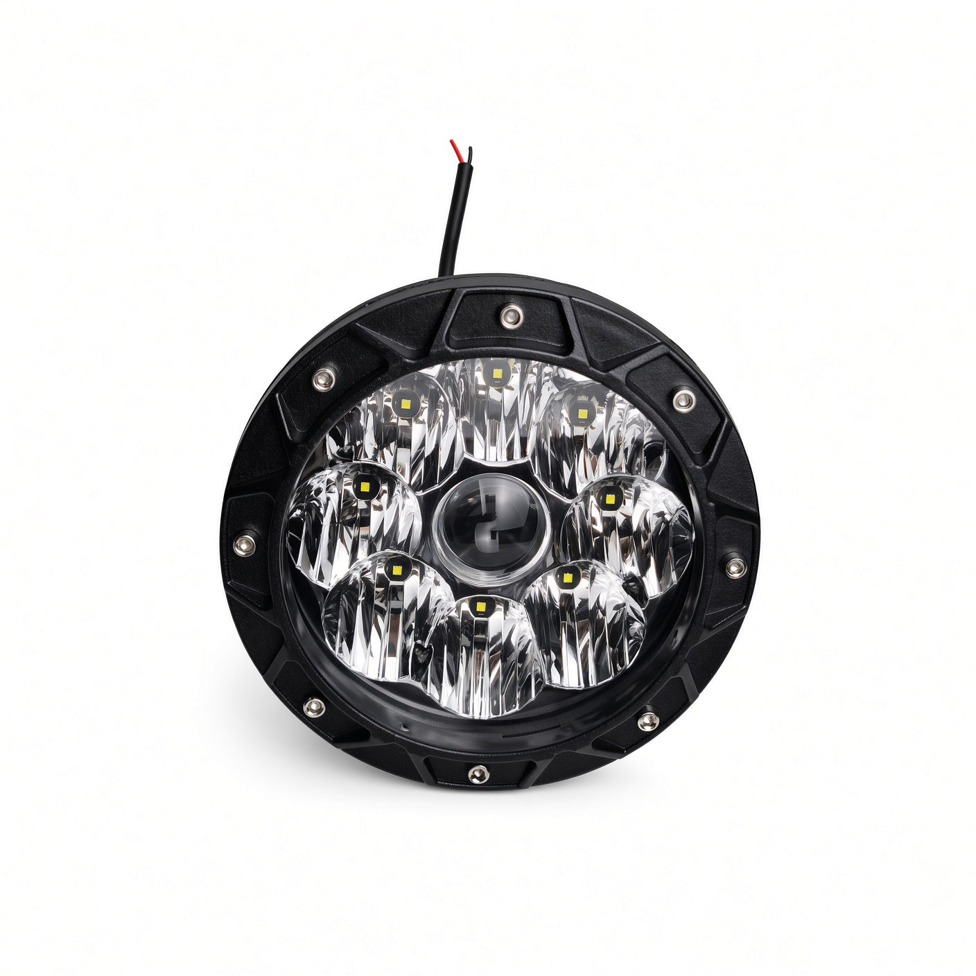 C7-R''SD-B-W 7 Inch Off-Road LED Light 120W 9-30V 6500K Cool White Cree 3535 Pair