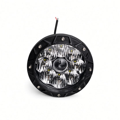 C7-R''SD-B-W 7 Inch Off-Road LED Light 120W 9-30V 6500K Cool White Cree 3535 Pair