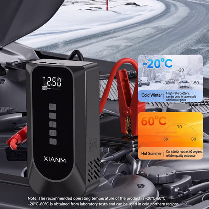 JUMP STARTER 961-6000MA Car Jump Starter and Inflator 23L/min Built-in Air Hose