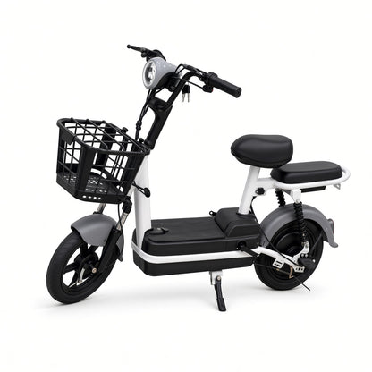 W4 14 Inch Electric Bicycle, Max Speed 25km/h, 350W, 48V Battery