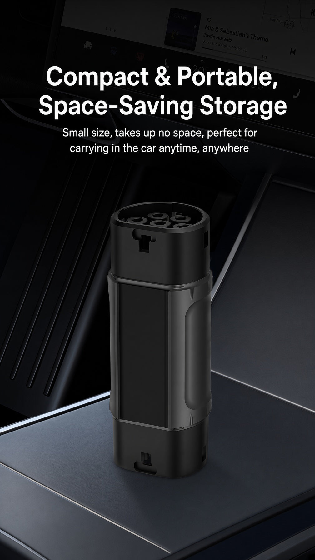 GB/T-T2 Portable Conversion Adapter for New Energy Vehicles AC380V Max 32A IP55 Plug and Play