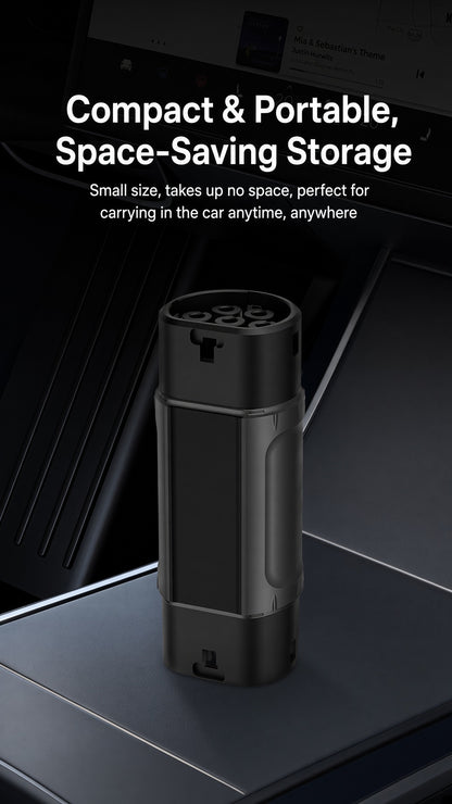 GB/T-T2 Portable Conversion Adapter for New Energy Vehicles AC380V Max 32A IP55 Plug and Play