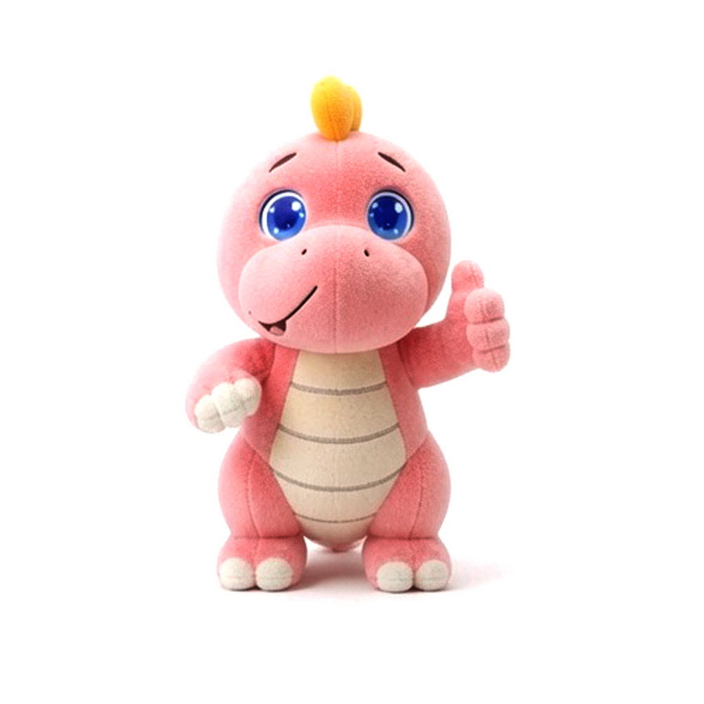AI Plush Toy Vera Dinosaur AI Smart Plush Toy for Kids ChatGPT AI Companion Robot 69 Languages Voice Interaction Storytelling Learning Assistant Emotional Support Dinosaur Toy Birthday Gift