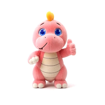 AI Plush Toy Vera Dinosaur AI Smart Plush Toy for Kids ChatGPT AI Companion Robot 69 Languages Voice Interaction Storytelling Learning Assistant Emotional Support Dinosaur Toy Birthday Gift