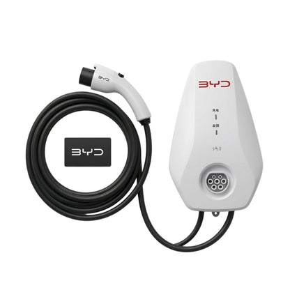 BYD 7KW EV AC Charger 220V Wall Mounted Home Charging Station New Energy Vehicle Charger IP54 Waterproof Design BYD Compatible Charger